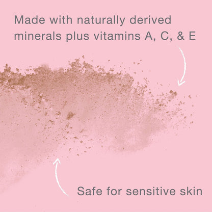 Neutrogena Mineral Sheers Loses Puder-Makeup mit Vitaminen A, C & E, leichte bis mittlere Deckkraft, Hautton-Ausgleicher, Rötungsreduzierer, Farbton Nude 40, 0,19 oz