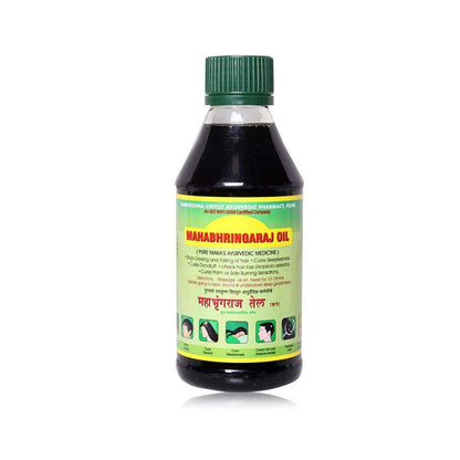 Mahabhringraj Ramakrishna Pharma Kopfhautmassageöl, 200 ml – Traditionelles Ayurveda-Haaröl für gesundes Haarwachstum