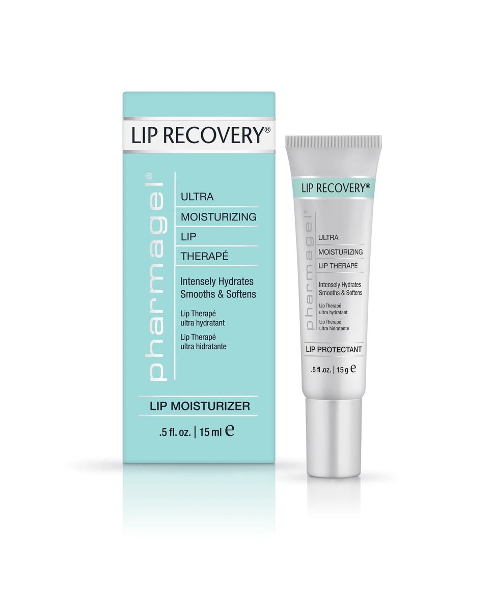 Pharmagel Lip Recovery Protectant – Feuchtigkeitsspendende Lippenpflege gegen Lippenfältchen | Lippenbalsam & Reparatur – 0,5 oz