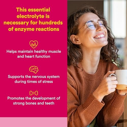Natural Factors Magnesiumcitrat 150 mg – 180 Kapseln für Muskel- und Herzgesundheit