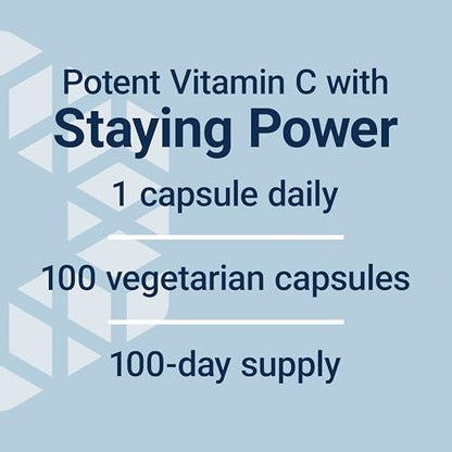 Life Extension Ascorbyl Palmitat 500 mg – Fettlösliches Vitamin C für Immunsystem und Langlebigkeit – Wasserlöslich, glutenfrei, nicht-GVO, vegetarisch – 100 Kapseln