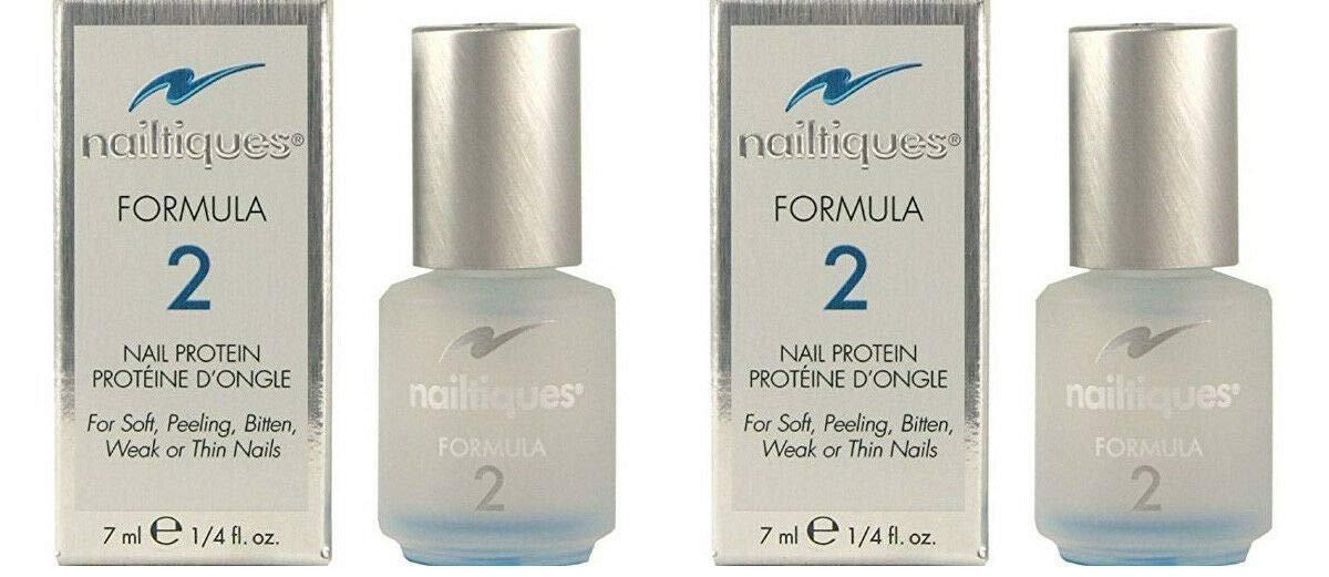 Nailtiques Nagelprotein Formel 2, 0,13 Fl Oz (2er-Pack)