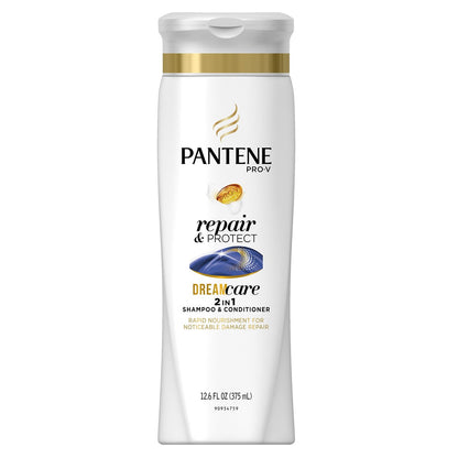 Pantene Pro-V 2-in-1 Shampoo & Conditioner Repair & Protect mit Keratin, 12,6 Unzen