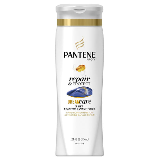 Pantene Pro-V 2-in-1 Shampoo & Conditioner Repair & Protect mit Keratin, 12,6 Unzen
