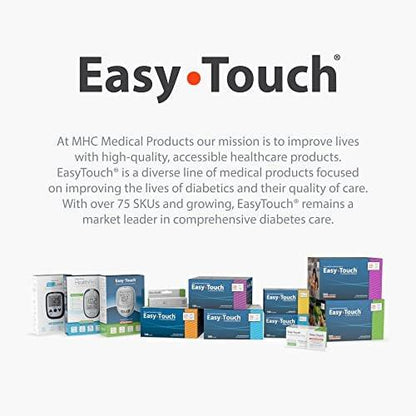 EasyTouch Gamma-sterilisierte Alkohol-Vorbereitungstücher, Box mit 100 Stück