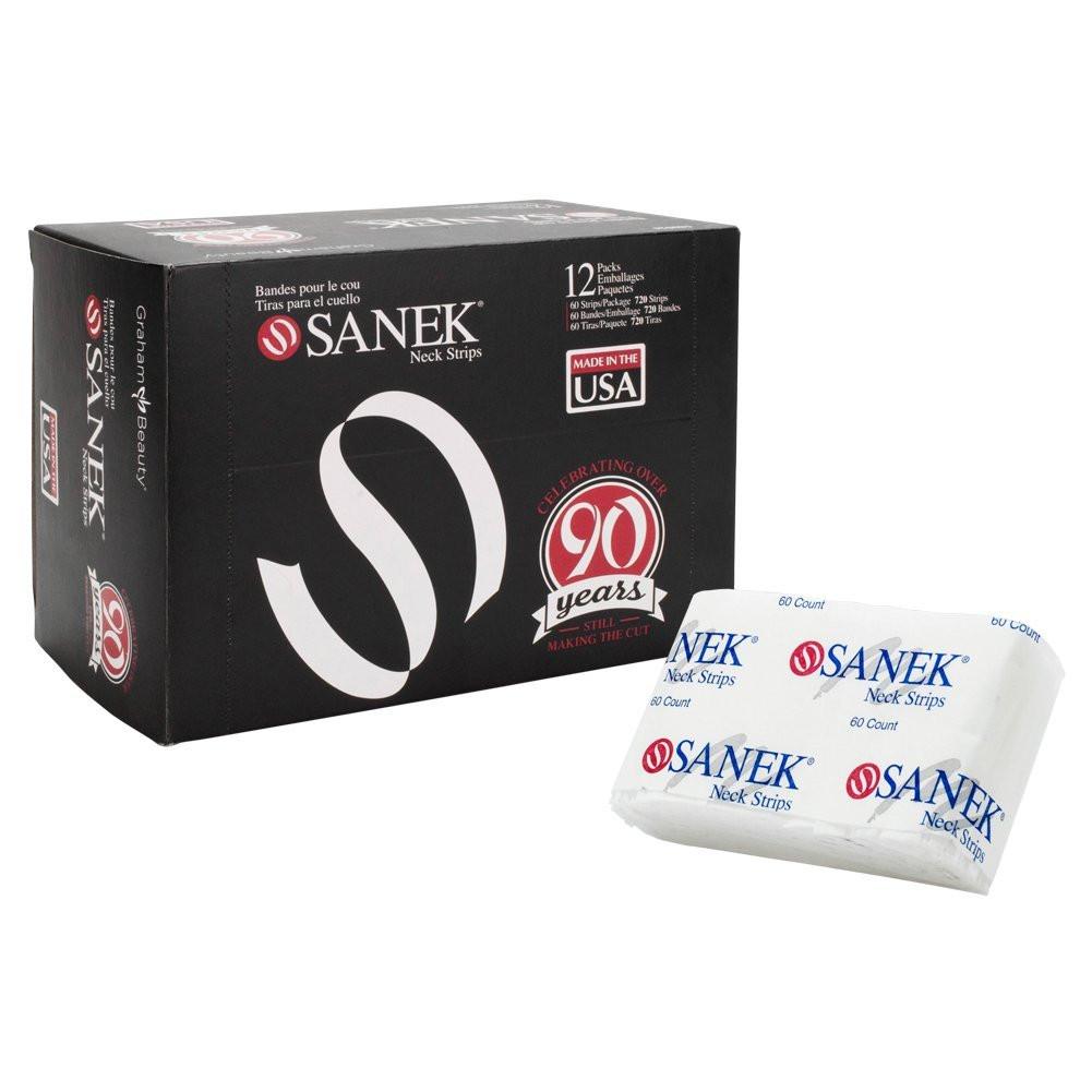 GRAHAM SANEK Salon Barber Friseur Nackenstreifen (12 Packungen à 60) SD-43310 (4er Pack)