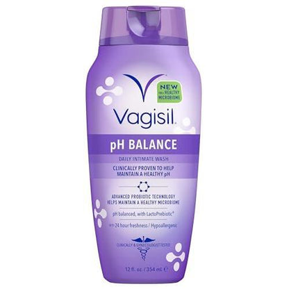 Vagisil Intimwaschgel für die Intimhygiene, pH-Balance, gynäkologisch getestet, hypoallergen, 355 ml (1er-Pack)