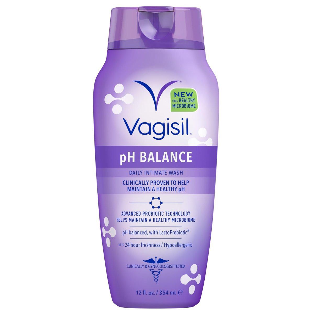 Vagisil Intimwaschgel für die Intimhygiene, pH-Balance, gynäkologisch getestet, hypoallergen, 355 ml (1er-Pack)