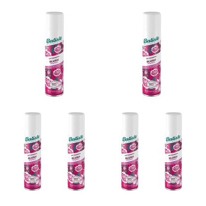 Batiste Trockenshampoo Blush – 6er Pack (6 x 6,73 oz) – Frisches Haar ohne Wasser