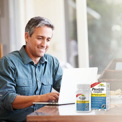 Real Health The Prostate Formula - Prostatagesundheit für Männer, Sägepalmen-Formel für gesunde Blase und Harnwegsunterstützung, mit Lycopin, Resveratrol & Selen - 30 Kapseln