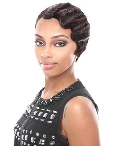 Janet Collection Human Hair Mommy 2 in Mittelbraun – Echthaar Perücke für natürlichen Look