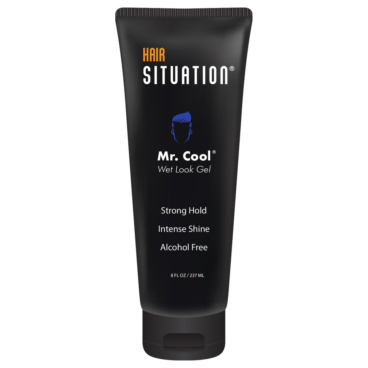 Hair Situation Mr. Cool Wet Look Haarstyling Gel – Starker Halt, Hoher Glanz, Anti-Frizz, Alkoholfrei, 240 ml