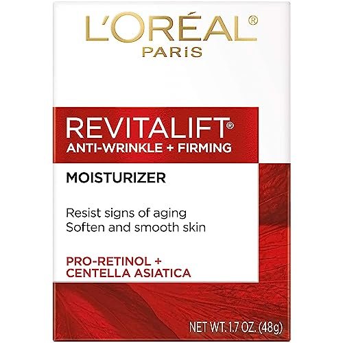 L’Oréal Paris Revitalift Anti-Falten & Straffende Tagescreme für Gesicht und Hals 1,7 oz