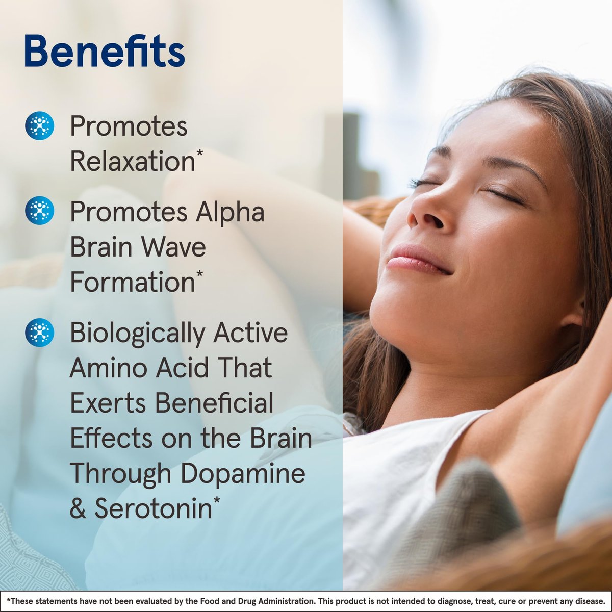 Jarrow Formulas® Theanine 100 mg – Nahrungsergänzungsmittel, 60 Kapseln, 60-Tage-Versorgung