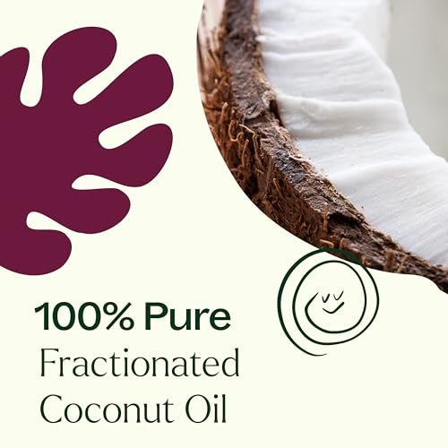Plant Therapy Fraktioniertes Kokosöl für Haut, Haare, Körper, Verdünnung ätherischer Öle, 100% reiner, natürlicher Feuchtigkeitsspender, Massage- & Aromatherapie-Trägeröl, 118 ml