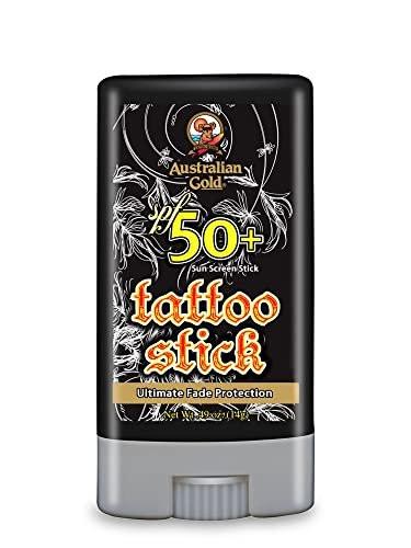 Australian Gold SPF 50 Tattoo Stick 14 g – Sonnenschutz für Tattoos