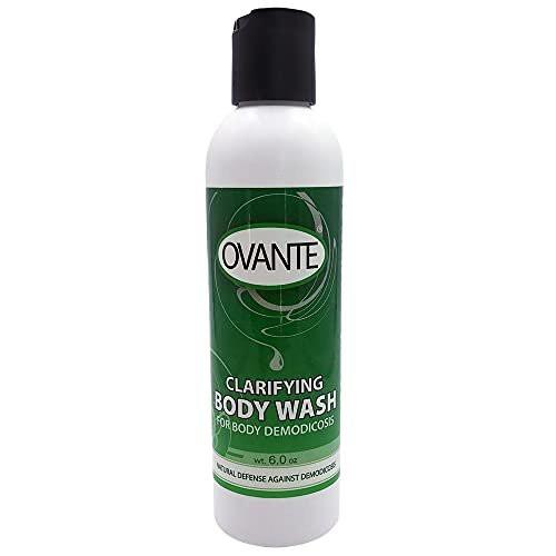 OVANTE Demodex Control Körperwaschmittel - 6,0 oz | Sanfte Reinigung bei Milbenbefall