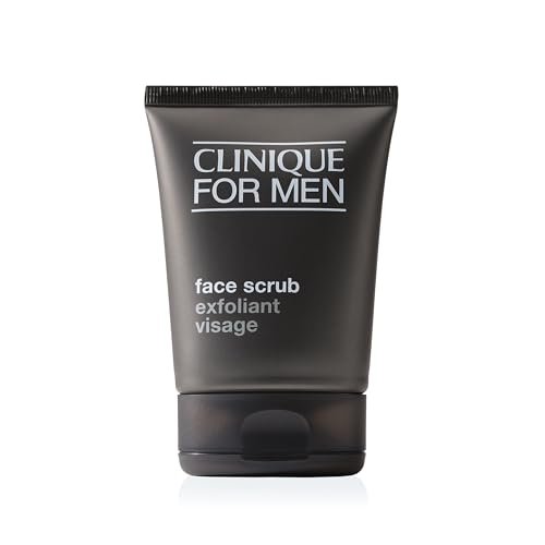 Clinique For Men Peeling + Reinigendes Gesichtspeeling mit Salicylsäure und Silica | Sanft für die tägliche Anwendung | Bereitet auf die Rasur vor | Für alle Hauttypen, 100 ml