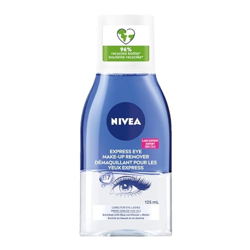 NIVEA Double Effect Augen-Make-up-Entferner – Sanfte Reinigung für wasserfestes Make-up