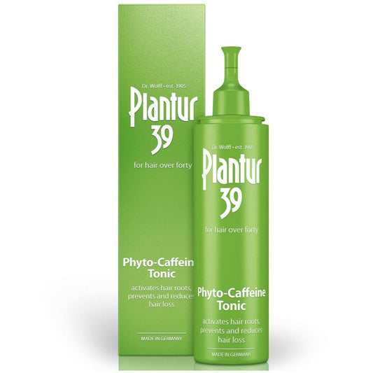 Plantur 39 Phyto Koffein-Tonikum Konzentrat – Topische Kopfhautlösung für dünner werdendes Haar bei Frauen – Fördert natürliches Haarwachstum (200 ml)