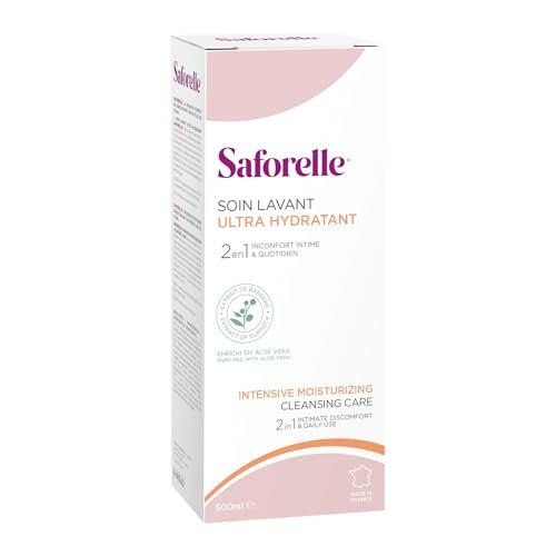 Saforelle Intensive Moisturising Cleansing Care 500 ml – Feuchtigkeitsspendende Reinigung für empfindliche Haut