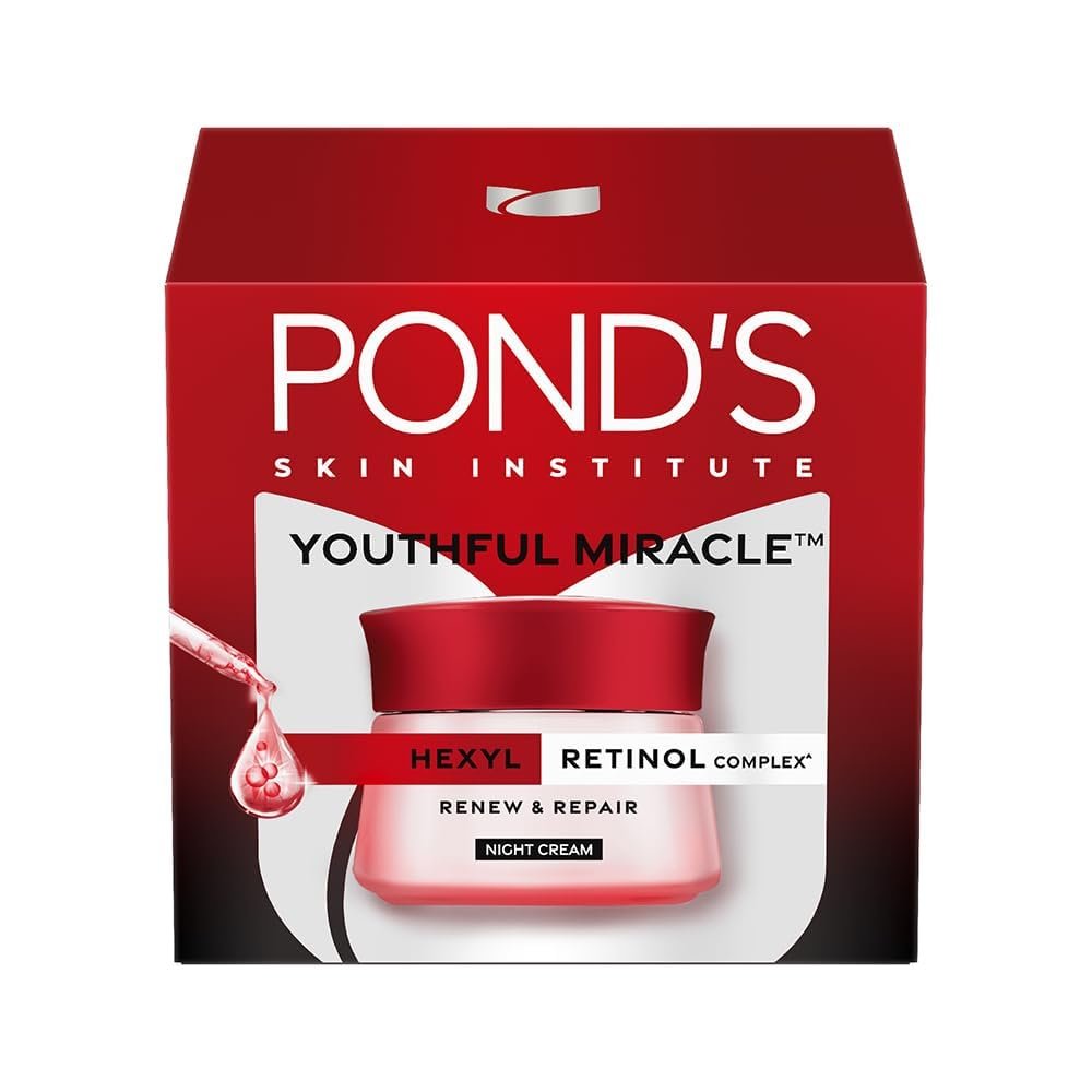 Pond's Age Miracle Tagescreme für jugendlichen Glanz | mit 10 % Retinol und Collagen B3 Komplex | 12 g (0,42 Unzen)