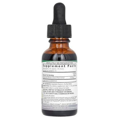 Nature's Answer Gelbwurzel (Yellow Dock) Wurzel Alkoholfrei 2000mg 30ml | Fördert Leberfunktion | Natürliche Körperentgiftung | Unterstützt Verdauung | Glutenfrei, Nicht-GVO, Vegan
