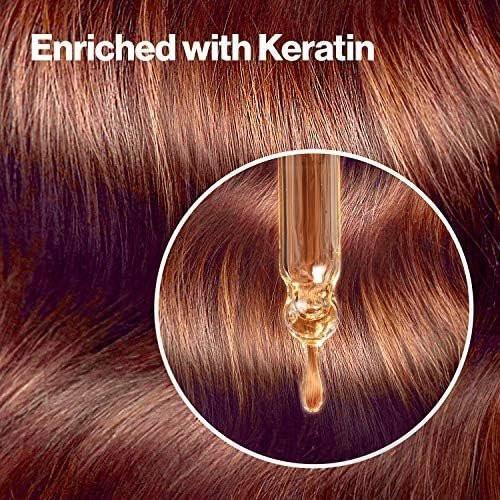 Revlon ColorSilk Haarfarbe 42 Mittelbraun mit Rotstich – 6er-Pack