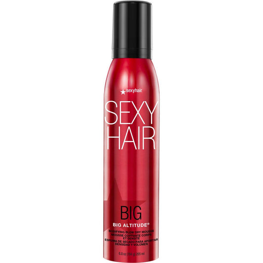 SexyHair Big Altitude Volumen-Schaumfestiger für mehr Fülle, 200 ml | Hitzeschutz & bis zu 72 Stunden Feuchtigkeitsresistenz