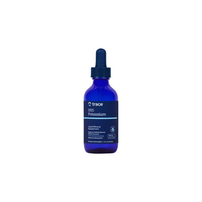 Trace Minerals | Flüssiges Ionisches Kalium Nahrungsergänzungsmittel | 99 mg Kalium und 72+ Spurenelemente | Unterstützt Elektrolyte, Hydration, Energie, Gehirnfunktion | 60 ml (1 Packung), 33 Portionen