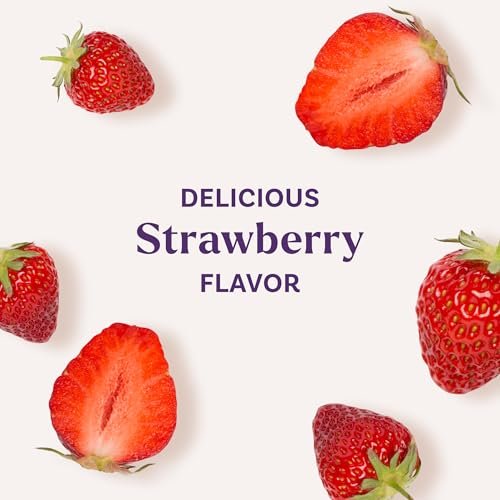 Natrol Melatonin 5mg Schnell lösliche Tabletten, Schlafunterstützung für Erwachsene, Erdbeergeschmack, 150 Tabletten, bis zu 150 Tage Versorgung