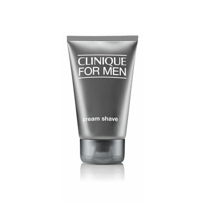 Clinique For Men Cream Shave Rasiercreme | Reichhaltige Formel für trockene Haut | Feuchtigkeitsspendend | Erweicht den Bart + Beruhigt, 125 ml