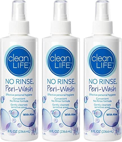 No-Rinse Peri-Wash, 240 ml – Sanfte, schützende Intimreinigung ohne Ausspülen (3er-Pack)