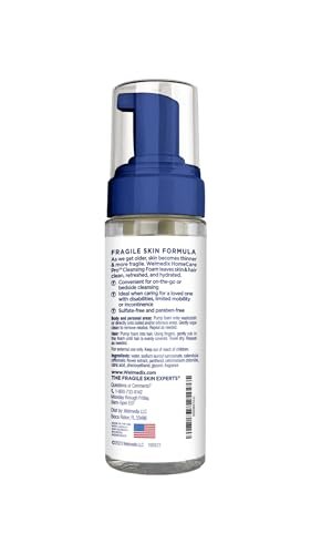 Welmedix No Rinse Cleansing Foam – Wasserfreier 3-in-1 Reinigungsschaum für Körper, Haare und Gesicht, pH-neutral, 150 ml