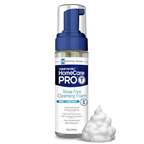 Welmedix No Rinse Cleansing Foam – Wasserfreier 3-in-1 Reinigungsschaum für Körper, Haare und Gesicht, pH-neutral, 150 ml