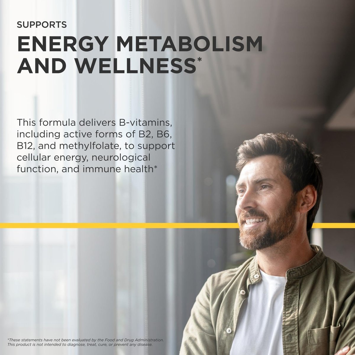 Integrative Therapeutics Active B-Complex – Zelluläre Energie & Herzgesundheit mit B2, B6 & B12 – Unterstützt Nerven- & Immunsystem – 60 Kapseln (30 Portionen)