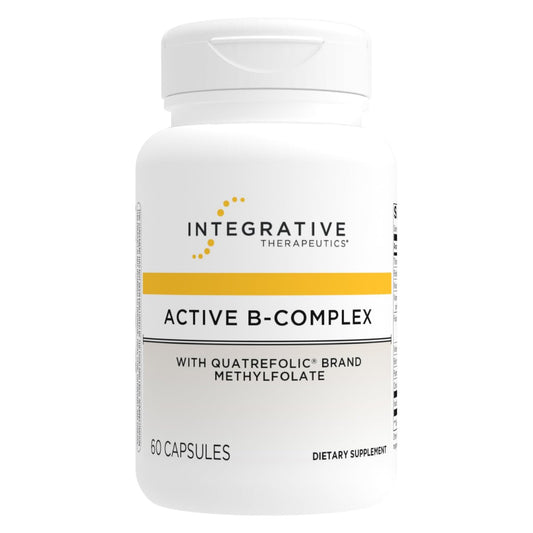 Integrative Therapeutics Active B-Complex – Zelluläre Energie & Herzgesundheit mit B2, B6 & B12 – Unterstützt Nerven- & Immunsystem – 60 Kapseln (30 Portionen)