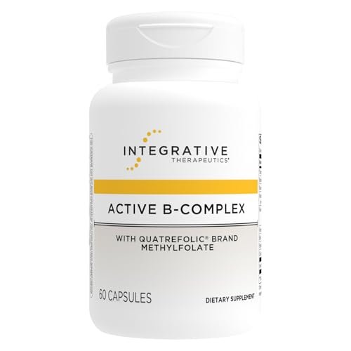 Integrative Therapeutics Active B-Complex – Zelluläre Energie & Herzgesundheit mit B2, B6 & B12 – Unterstützt Nerven- & Immunsystem – 60 Kapseln (30 Portionen)