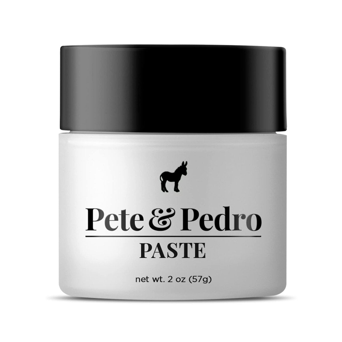 Pete & Pedro HAIR PASTE – Herren Haarpaste mit mittlerem Halt & Glanz | Semi-Matte Finish Texturierende Stylingcreme für Männer, ideal für mittellange und längere Haare | Bekannt aus Shark Tank, 56 g