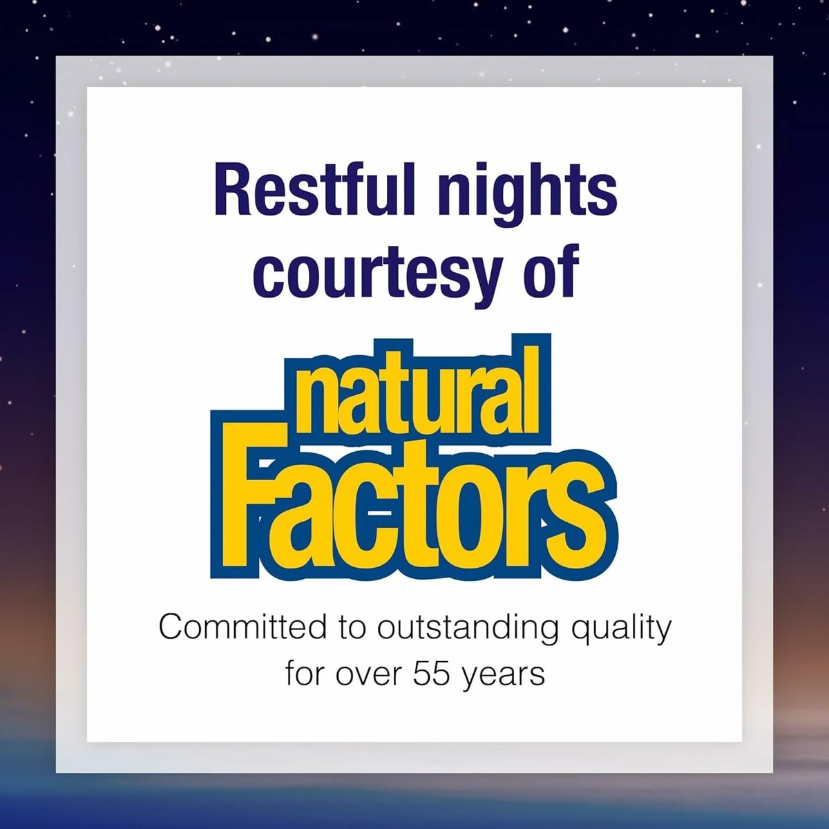 Stress-Relax Tranquil Sleep von Natural Factors – Schlafhilfe mit Suntheanin L-Theanin, 5-HTP, Melatonin, 45 Softgels