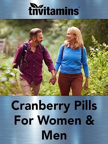 tnvitamins Cranberry Kapseln für Frauen & Männer - 90 Kapseln | Unterstützt die Gesundheit der Harnwege* | Cranberry-Konzentrat | Blasen- & Nierenunterstützung* | Antioxidantien