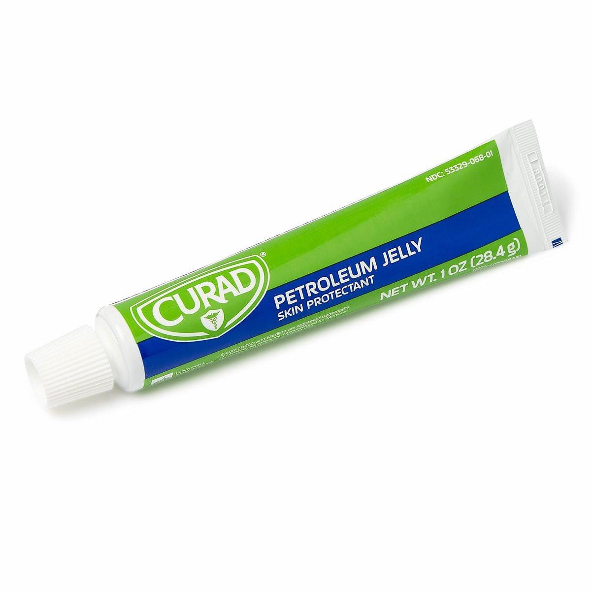 CURAD Petroleum Jelly, Hautschutz und Feuchtigkeitsspender, 28 g Tube