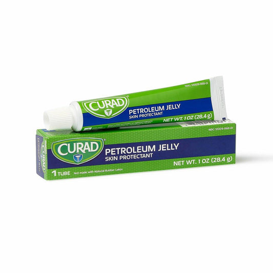 CURAD Petroleum Jelly, Hautschutz und Feuchtigkeitsspender, 28 g Tube