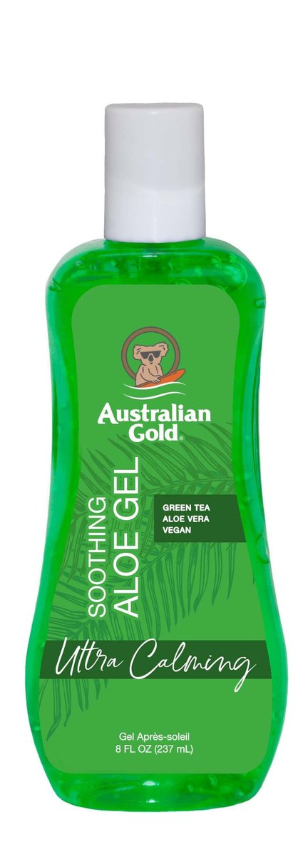 Australian Gold Soothing Aloe Vera After Sun Gel – Beruhigendes Gel für sonnenverbrannte Haut, 237 ml