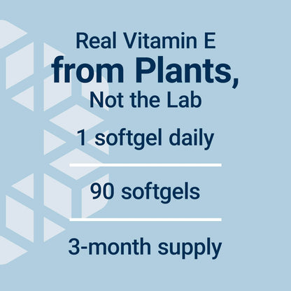 Life Extension Super Vitamin E 268 mg (400 IE) – Nicht-synthetisches Vitamin-E-Präparat für die Gesundheit des gesamten Körpers, glutenfrei, nicht-GVO, 90 Softgels