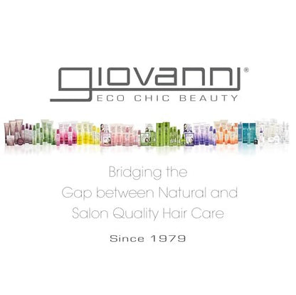 GIOVANNI 2chic Ultra Sleek Haarstyling-Wachs – Brazilian Phyto-Keratin & Marokkanisches Arganöl, starker Halt, Anti-Frizz, ohne Parabene, farbsicher – 57 g