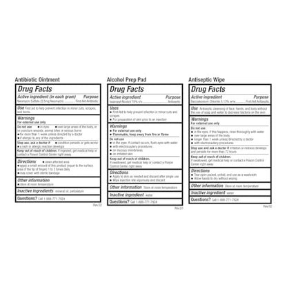 Be Smart Get Prepared 85-teiliges Erste-Hilfe-Set: Reinigen, Behandeln, Schützen – für Zuhause, Büro, Auto, Reisen, Outdoor & Notfälle