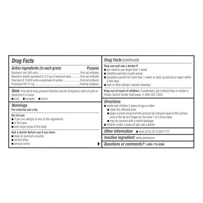 GoodSense Maximum Strength Triple Antibiotika Salbe mit Schmerzlinderung - 28 g