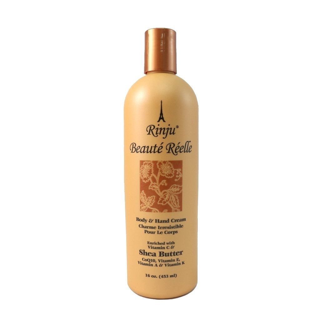 Rinju Beaute Reelle Hand- und Körperlotion mit Sheabutter, 473 ml