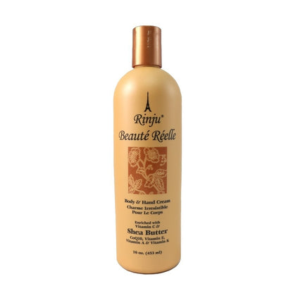 Rinju Beaute Reelle Hand- und Körperlotion mit Sheabutter, 473 ml